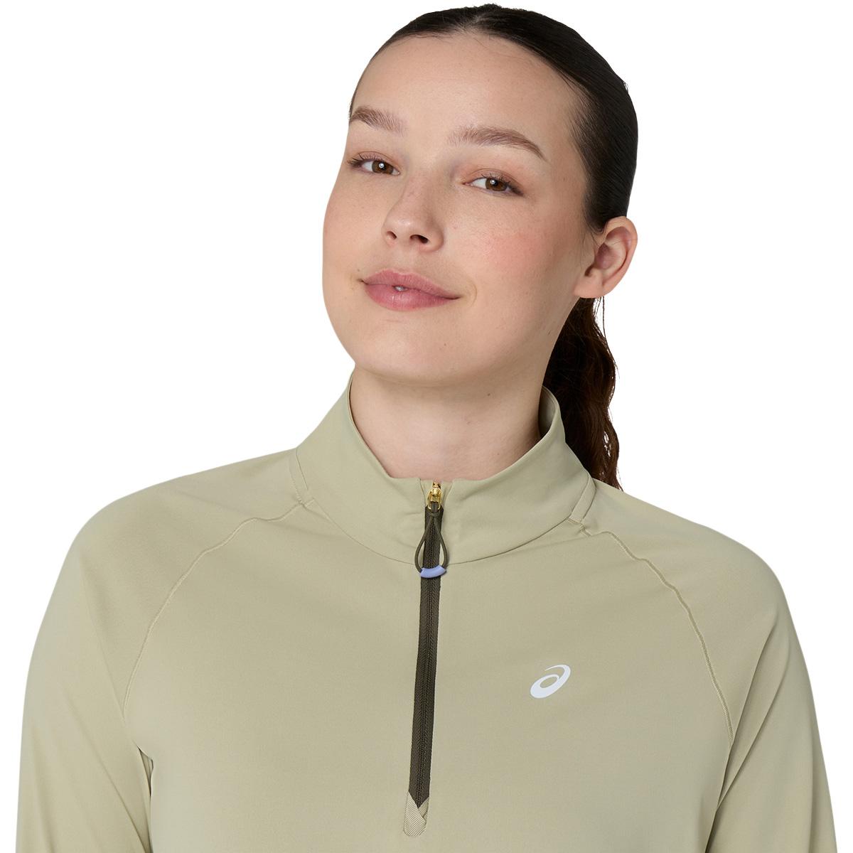 ASICS Nagino Run Half Zip Løpetrøye Dame Green