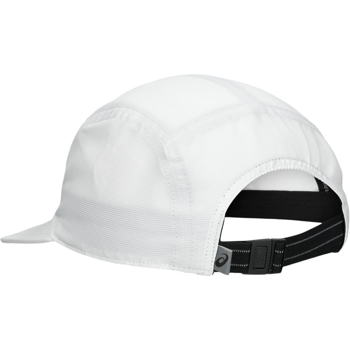 ASICS Performance Running 5 Panel Løbe Cap White
