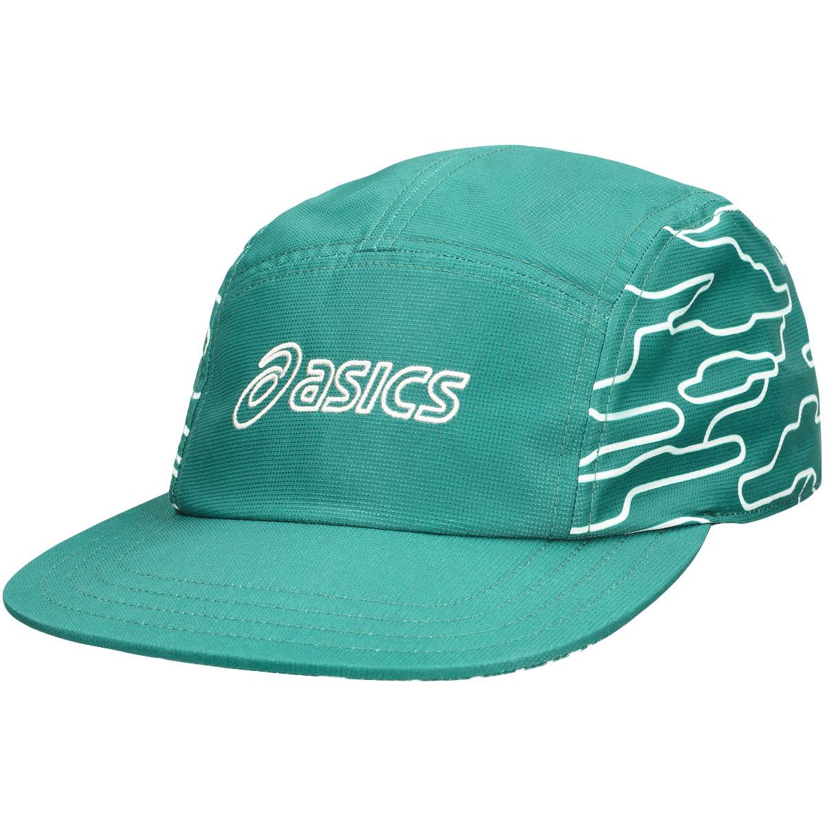 ASICS 5 Panel Tennis Cap JEWEL GREEN