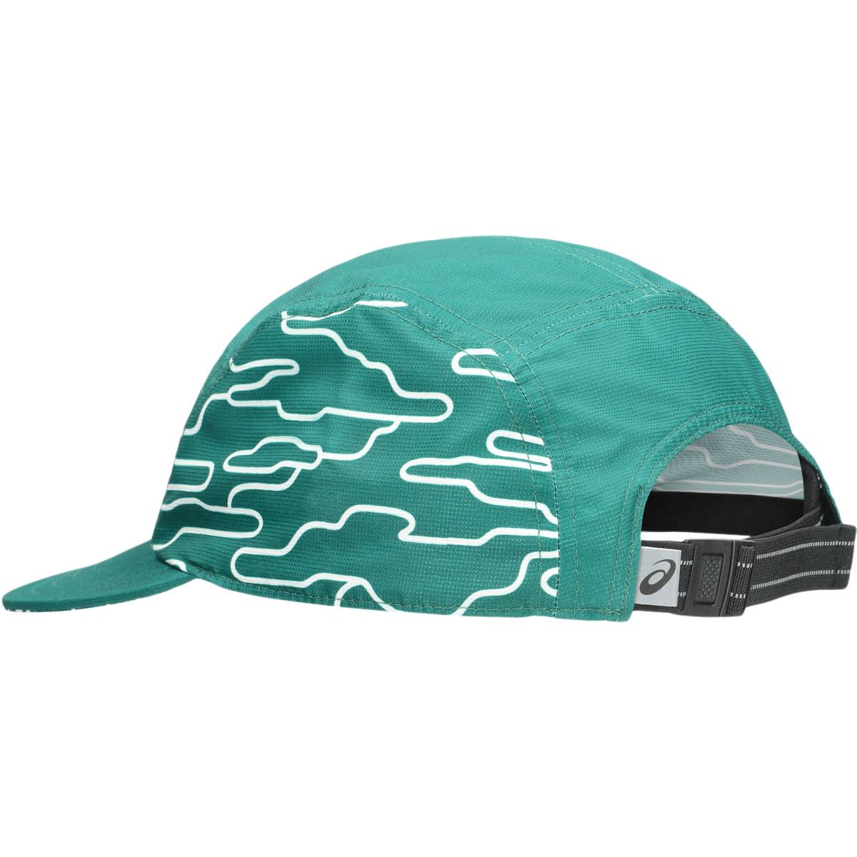 ASICS 5 Panel Tennis Cap JEWEL GREEN