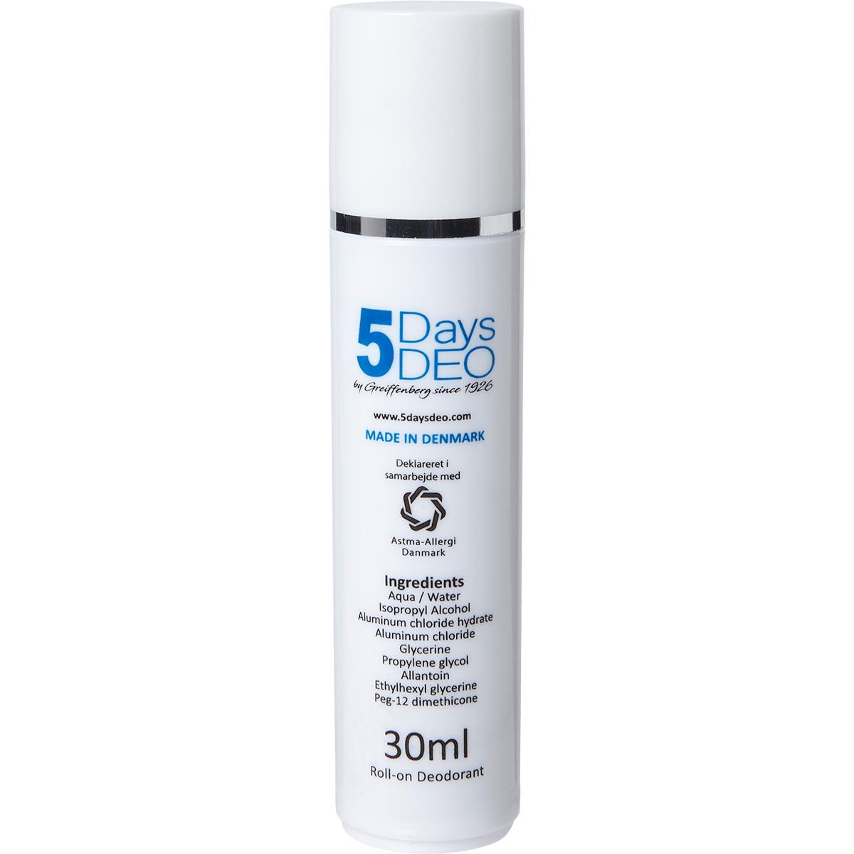 Safety5 5Days Deodorant Men