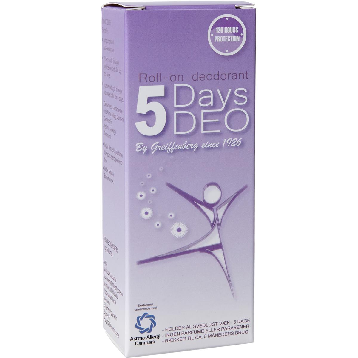 Safety5 5Days Deodorant Woman