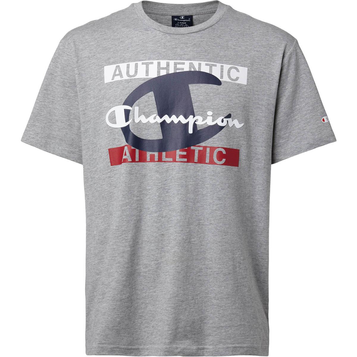 Champion New York Authentic T-skjorte Herre Gray Melange Light