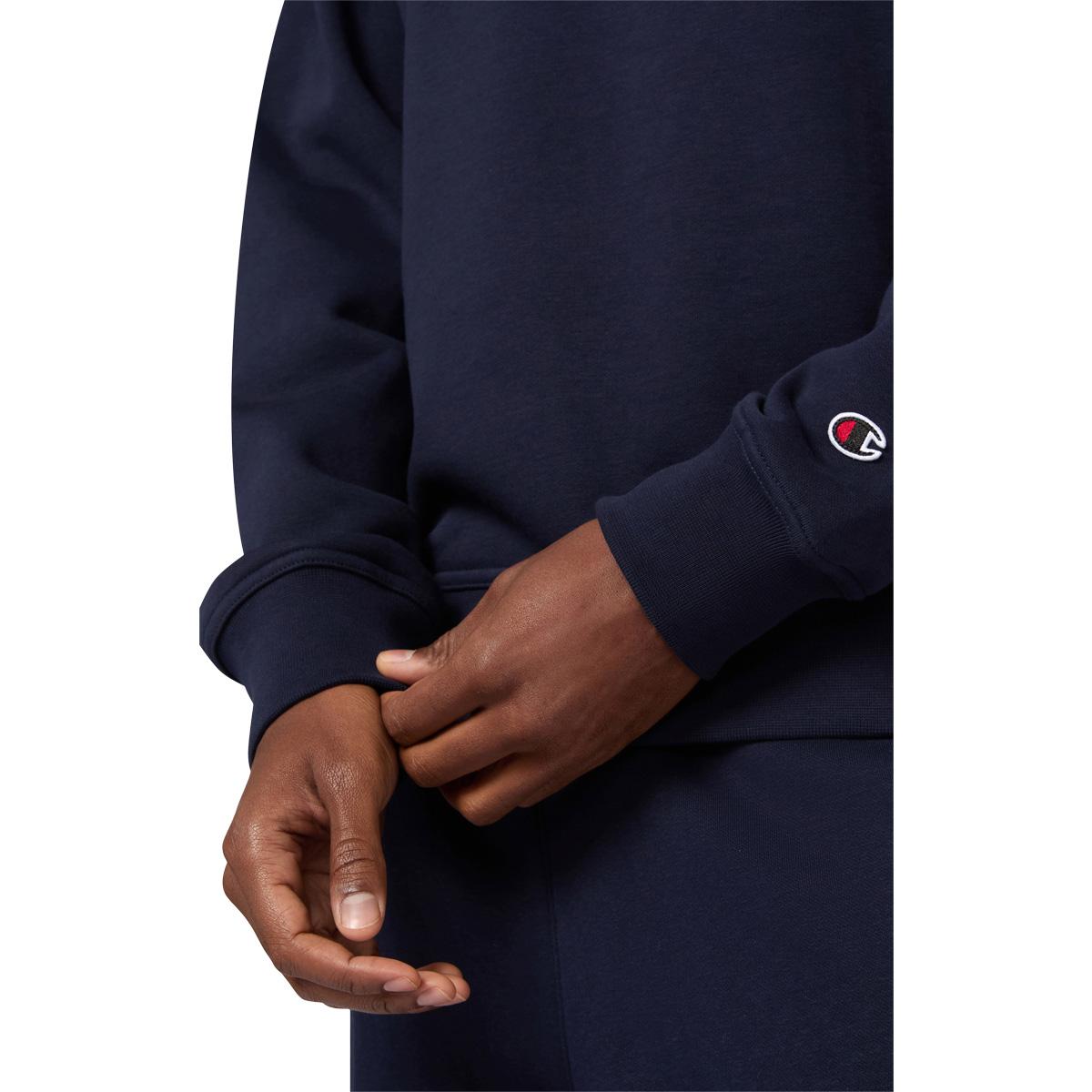 Champion Tonal Big Logo Sweatshirt Herre Navy
