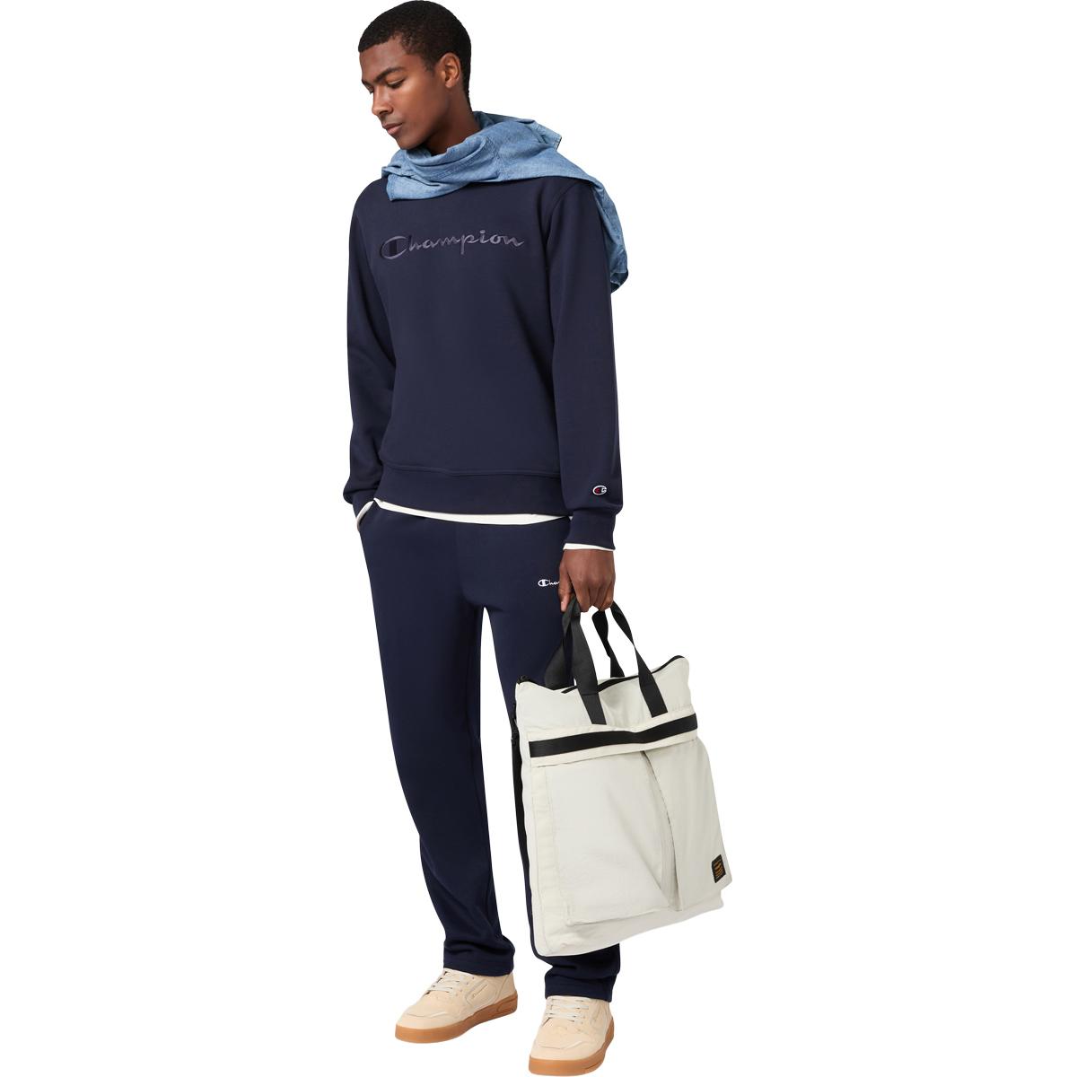 Champion Tonal Big Logo Sweatshirt Herre Navy
