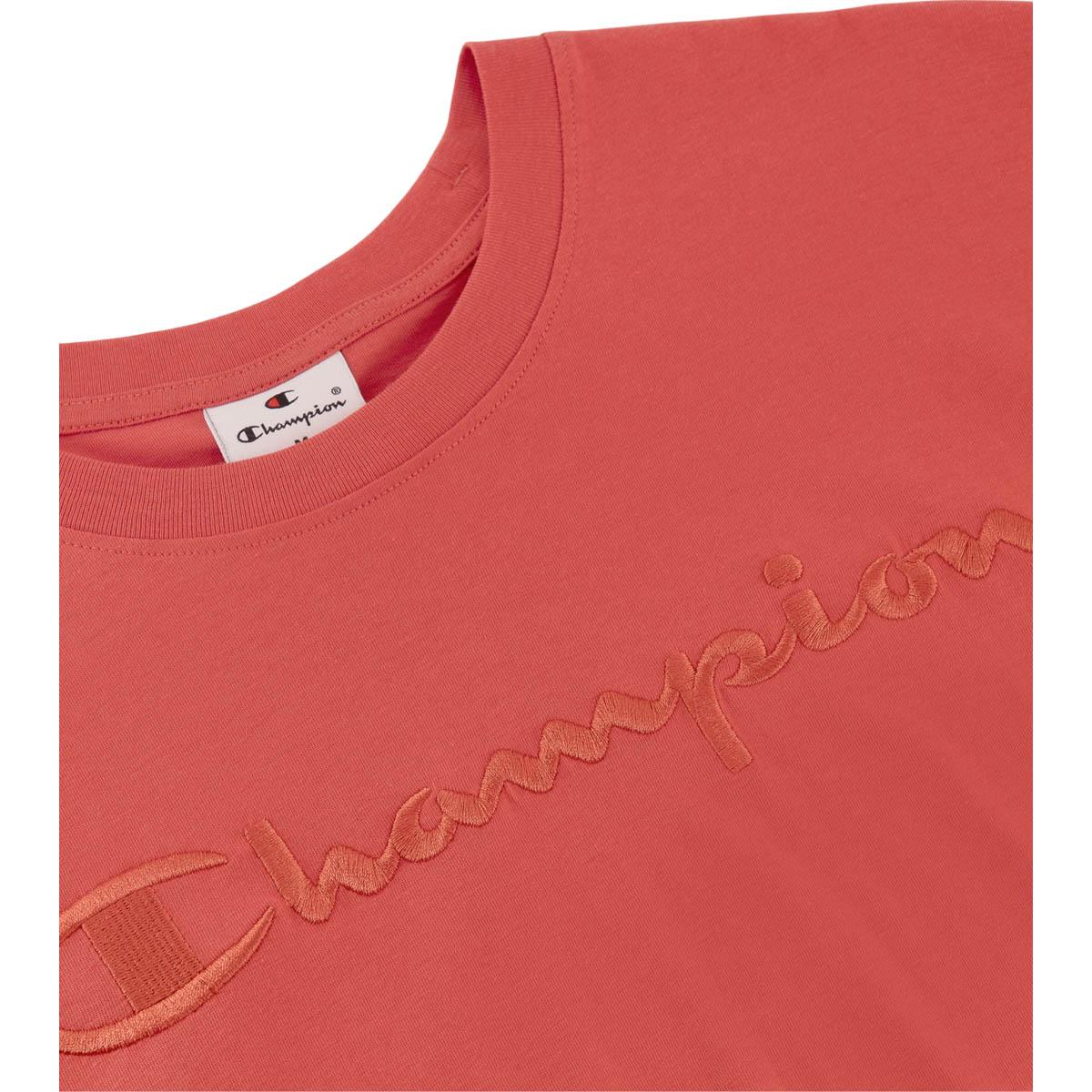 Champion Tonal Big Logo T-skjorte Herre COSY BRICK RED
