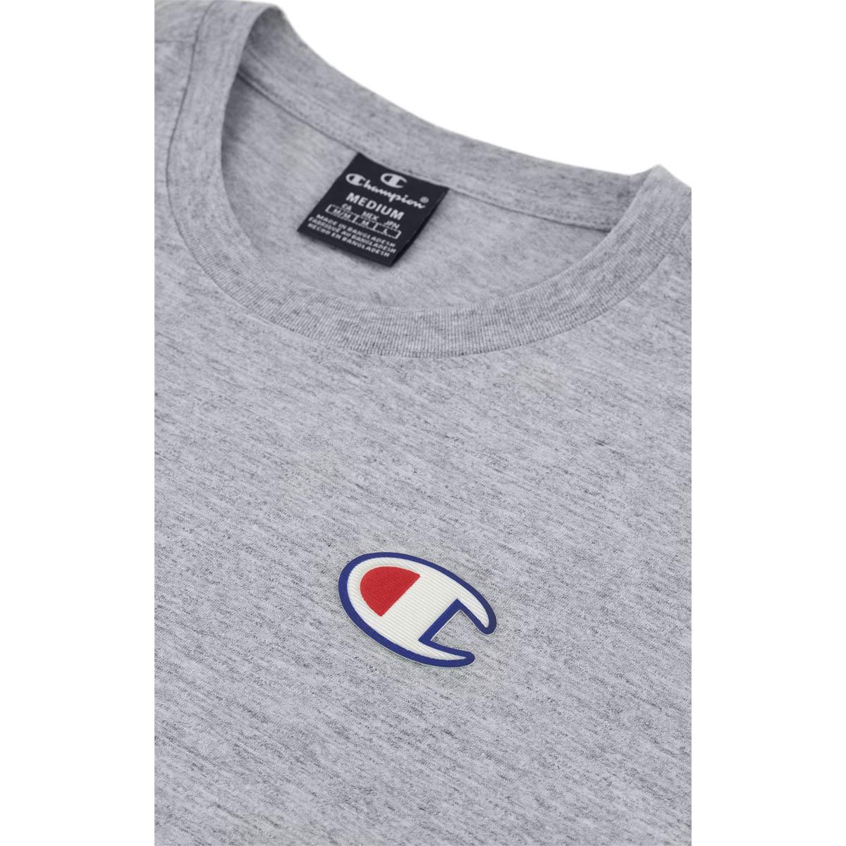 Champion Jocktag Cotton T-skjorte Herre New Oxford Grey Melange