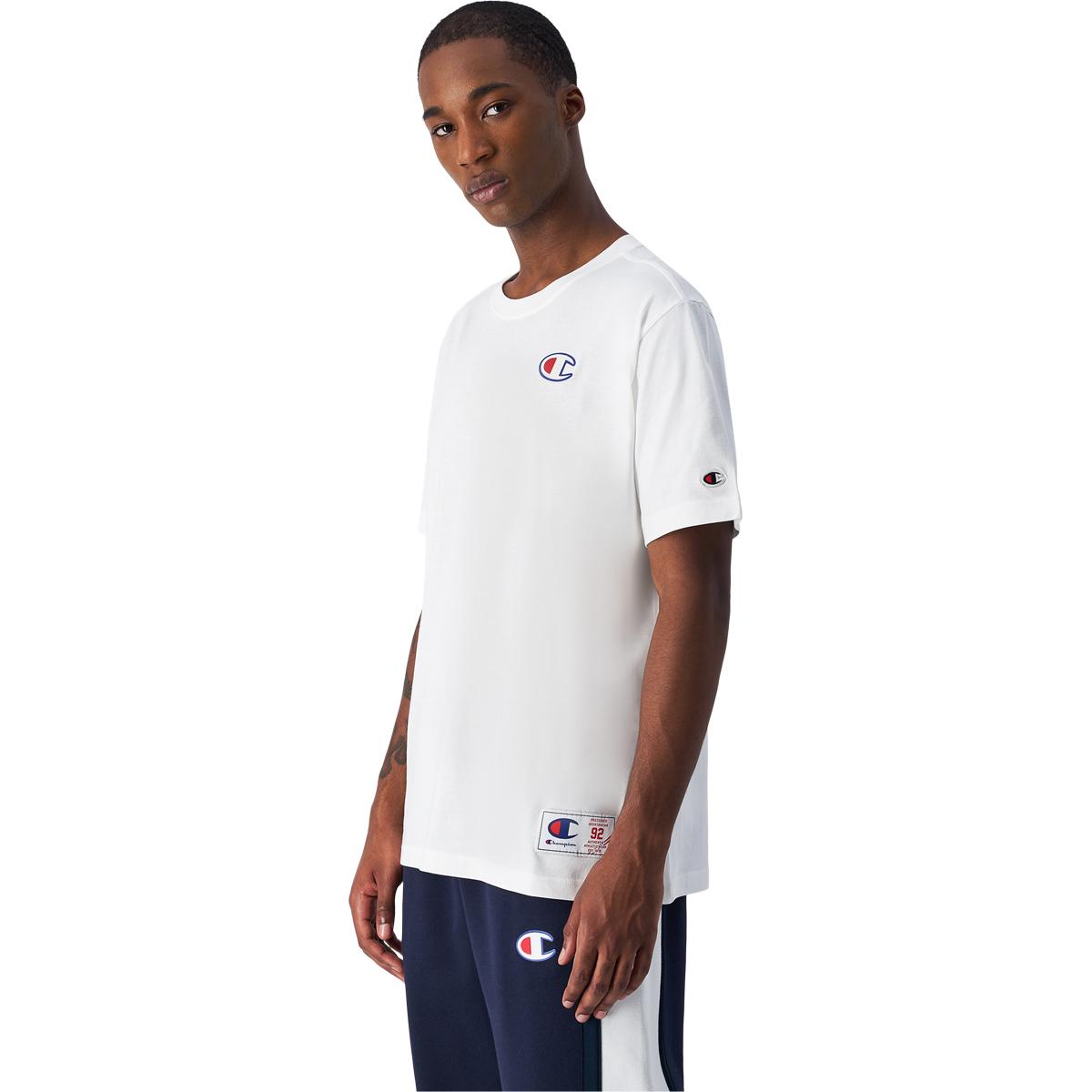 Champion Jocktag Cotton T-skjorte Herre White