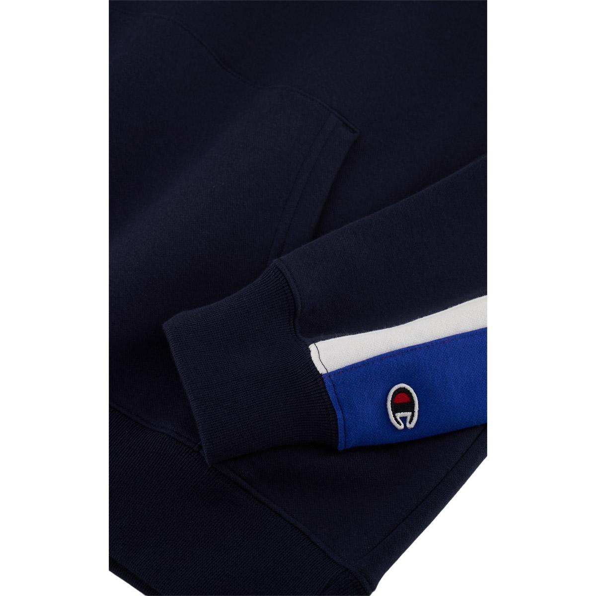 Champion Hooded Colorblock Hettegenser Herre Sky Captain