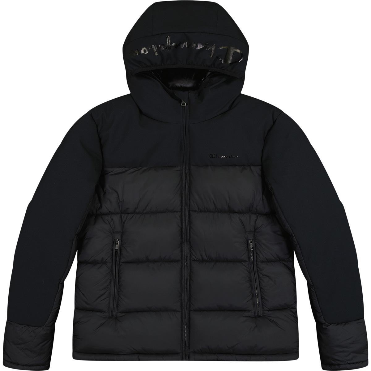 Champion Hooded Jakke Herre Black Beauty