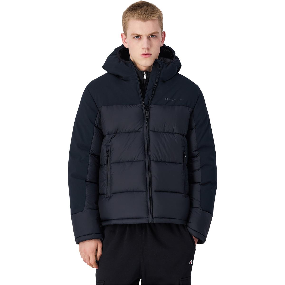 Champion Hooded Jakke Herre Black Beauty