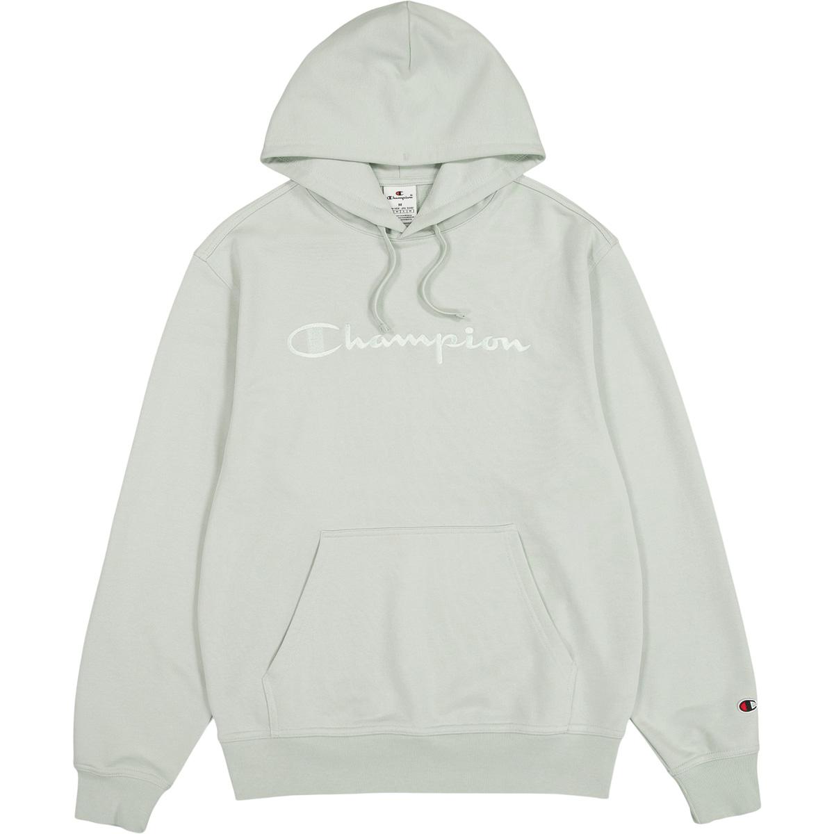 Champion Tonal Big Logo Hettegenser Herre CLEVER SAGE