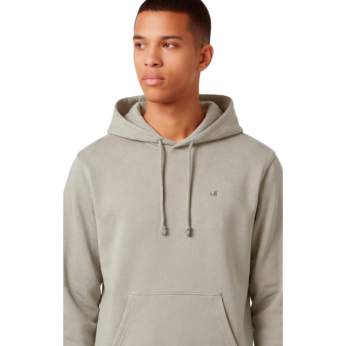 Champion Tonal Logo Hettegenser Herre Grey