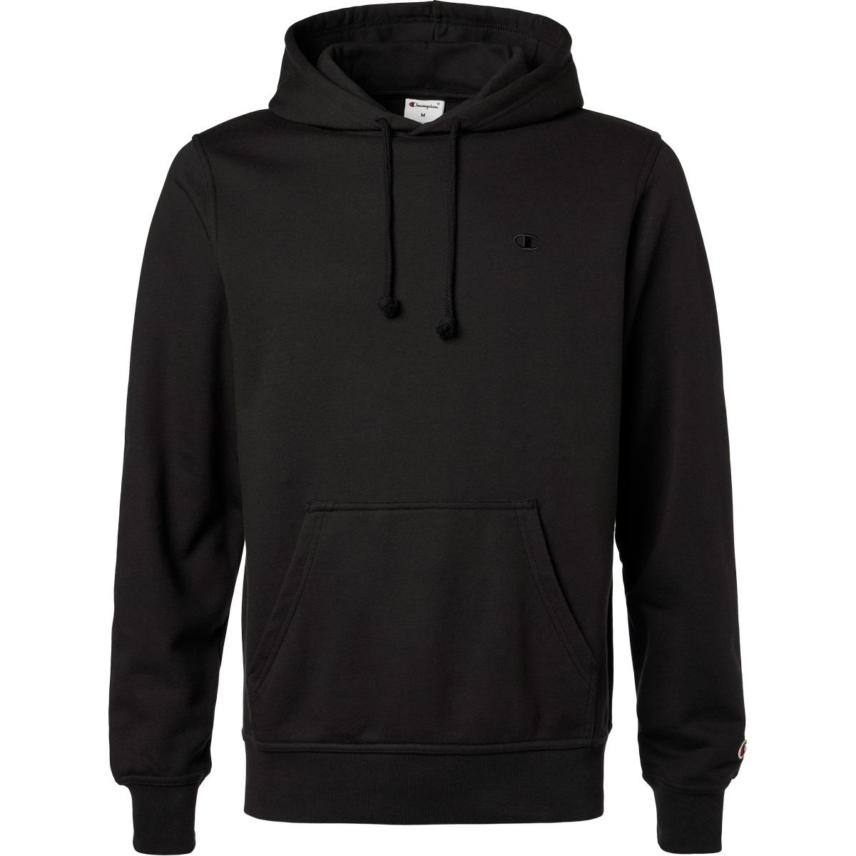 Champion Tonal Logo Hettegenser Herre Black