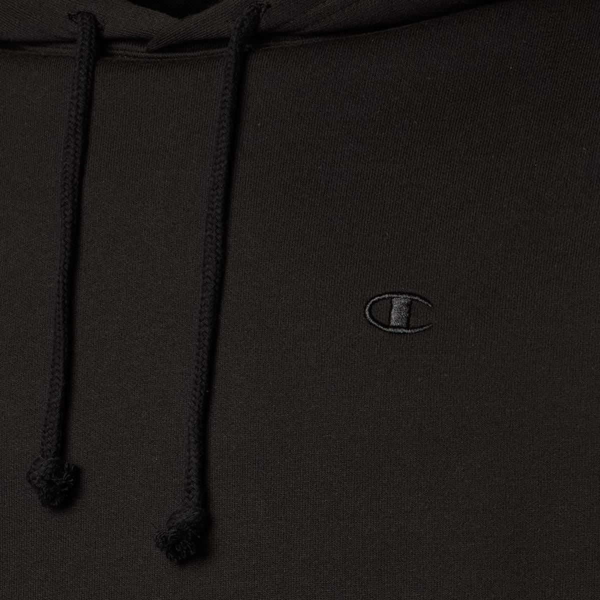 Champion Tonal Logo Hettegenser Herre Black