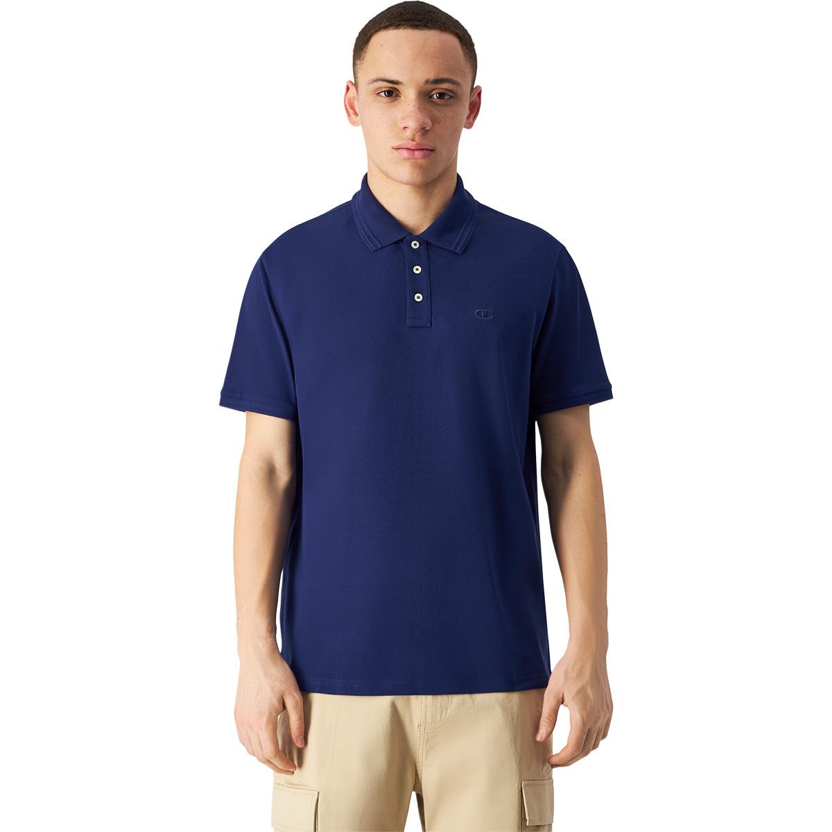 Champion Tonal Logo Polo T-skjorte Herre SAIL AWAY NAVY