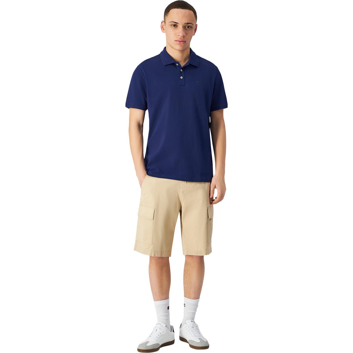 Champion Tonal Logo Polo T-skjorte Herre SAIL AWAY NAVY