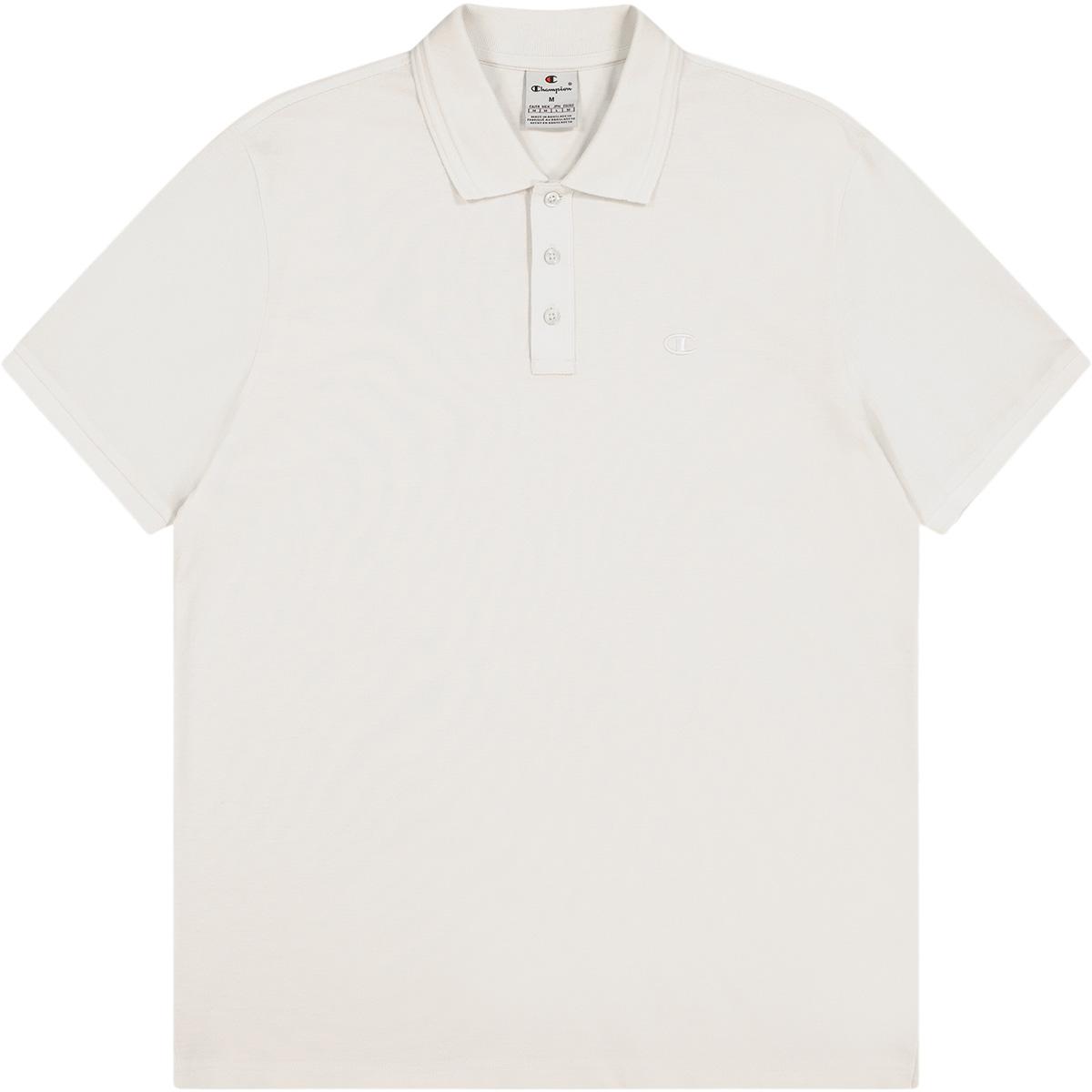 Champion Tonal Logo Polo T-skjorte Herre NATURAL NT