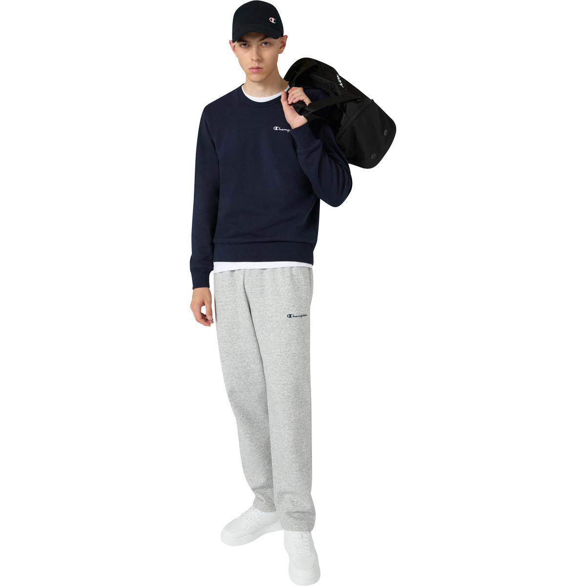 Champion Embroidered Logo Icons Sweatshirt Herre Navy