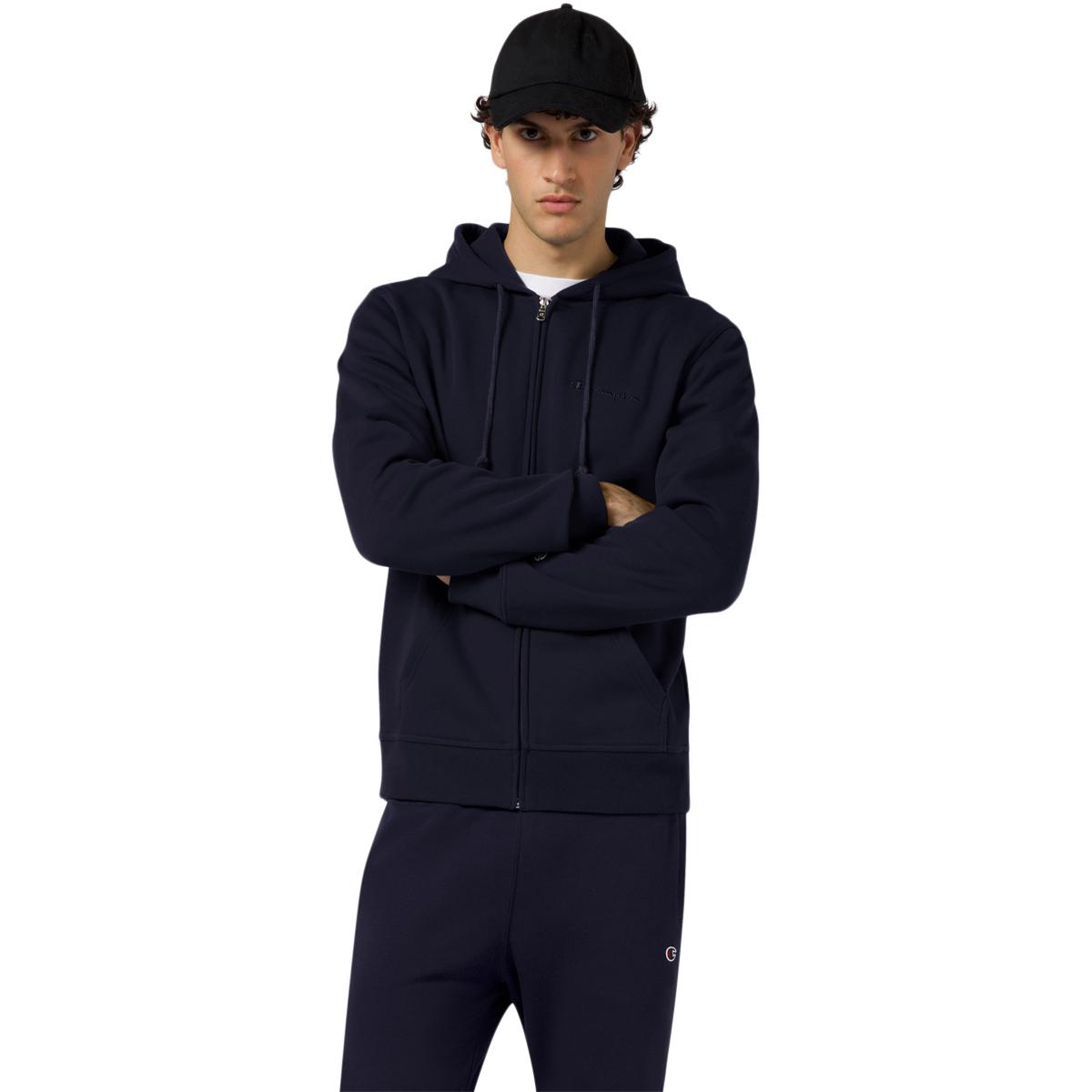 Champion Icons  Full Zip Hettegenser Herre Navy