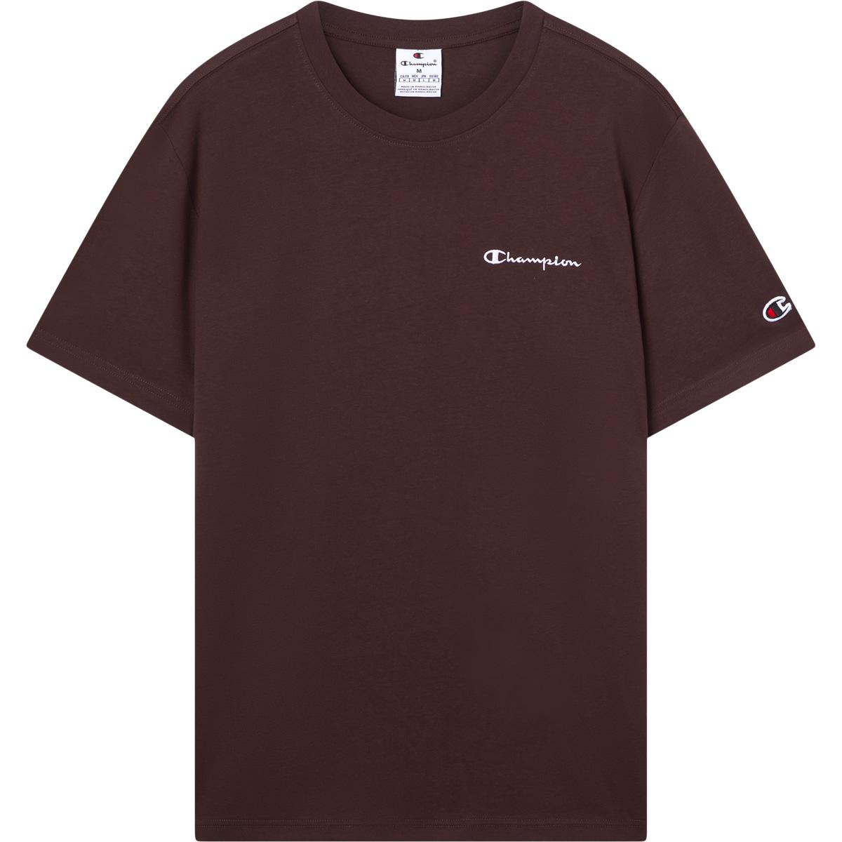 Champion Embroidered Small Logo T-skjorte Herre Brun