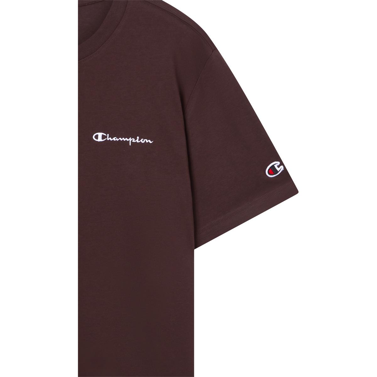 Champion Embroidered Small Logo T-skjorte Herre Brun