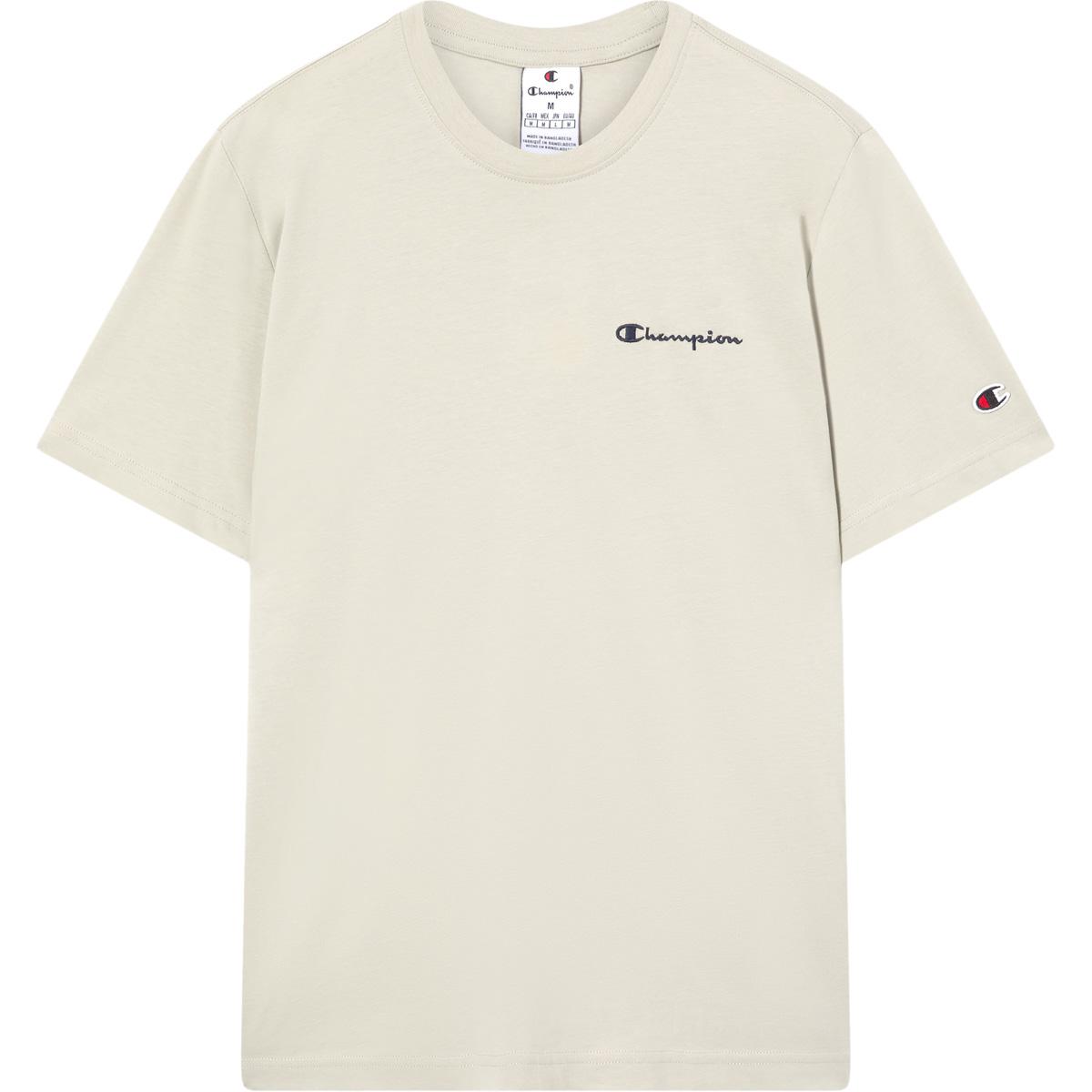 Champion Embroidered Small Logo T-skjorte Herre Beige