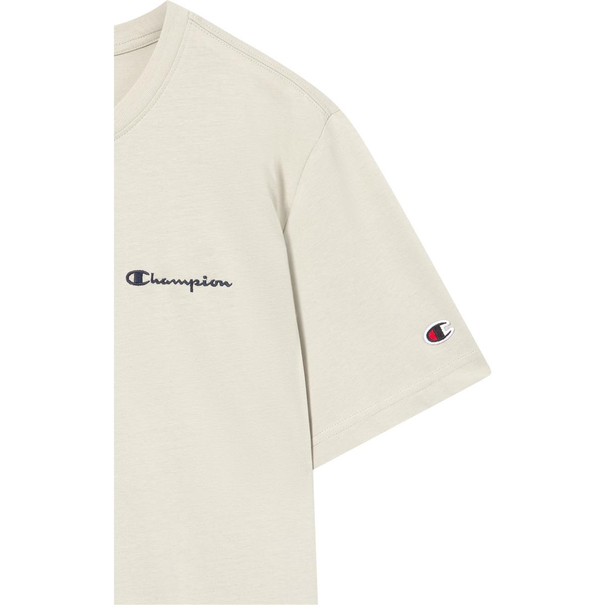 Champion Embroidered Small Logo T-skjorte Herre Beige
