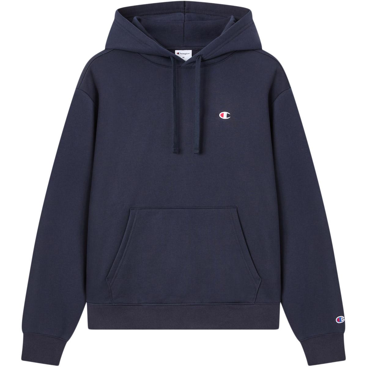 Champion Embroidered C Logo Hettegenser Herre Navy