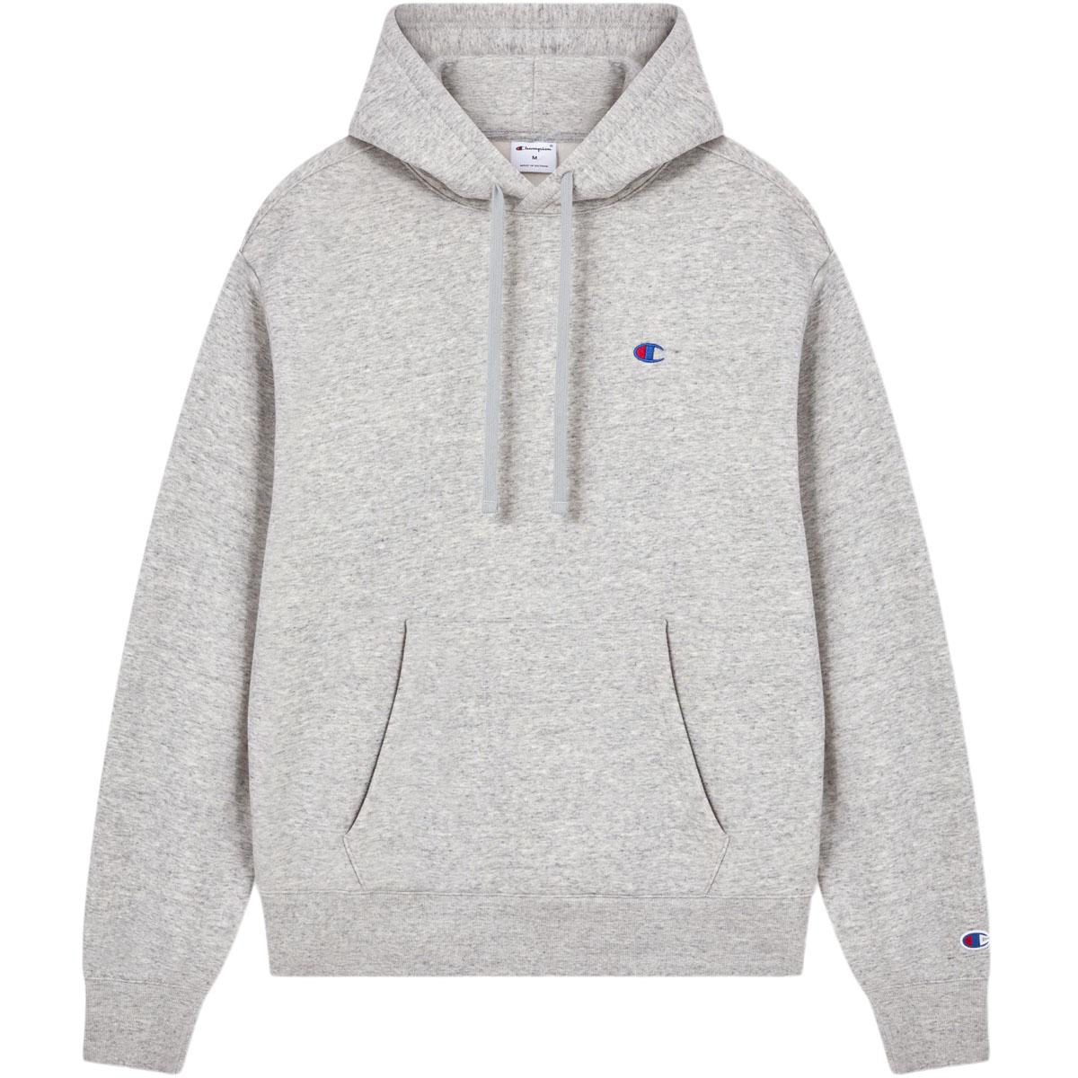 Champion Embroidered C Logo Hettegenser Herre Grey