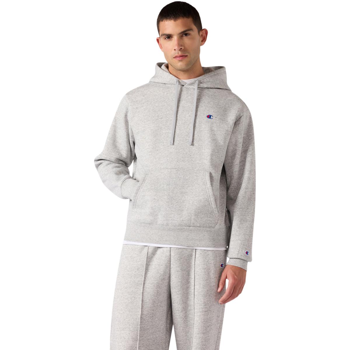 Champion Embroidered C Logo Hettegenser Herre Grey