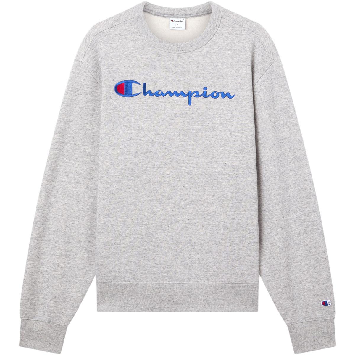 Champion Big Script Logo Sweatshirt Herre NOXM