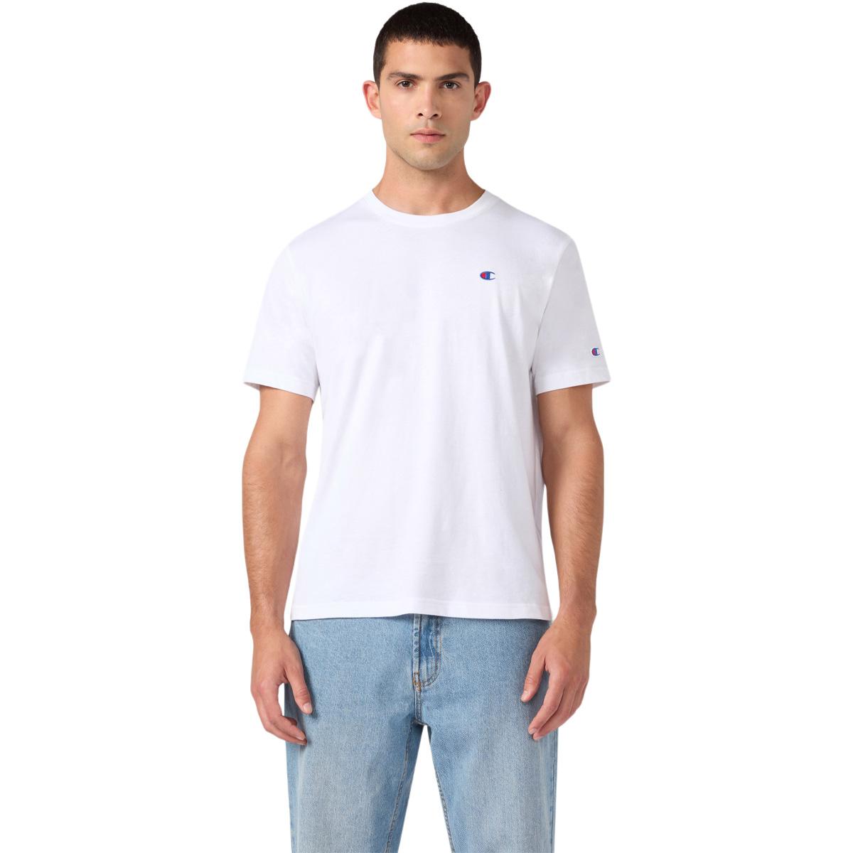 Champion Crewneck T-skjorte Herre White