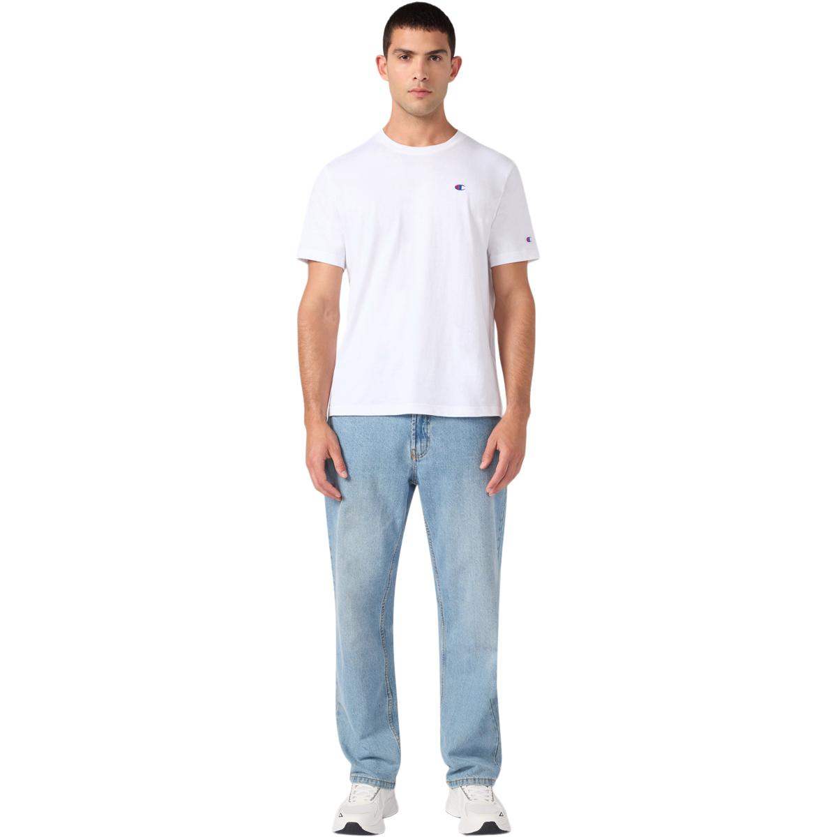 Champion Crewneck T-skjorte Herre White