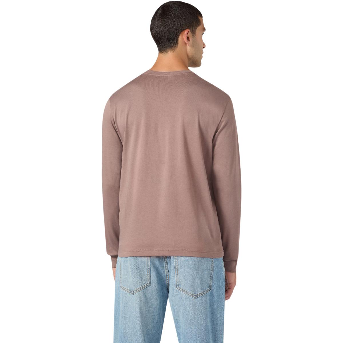 Champion Crewneck Langermet T-skjorte Herre Light Terracotta