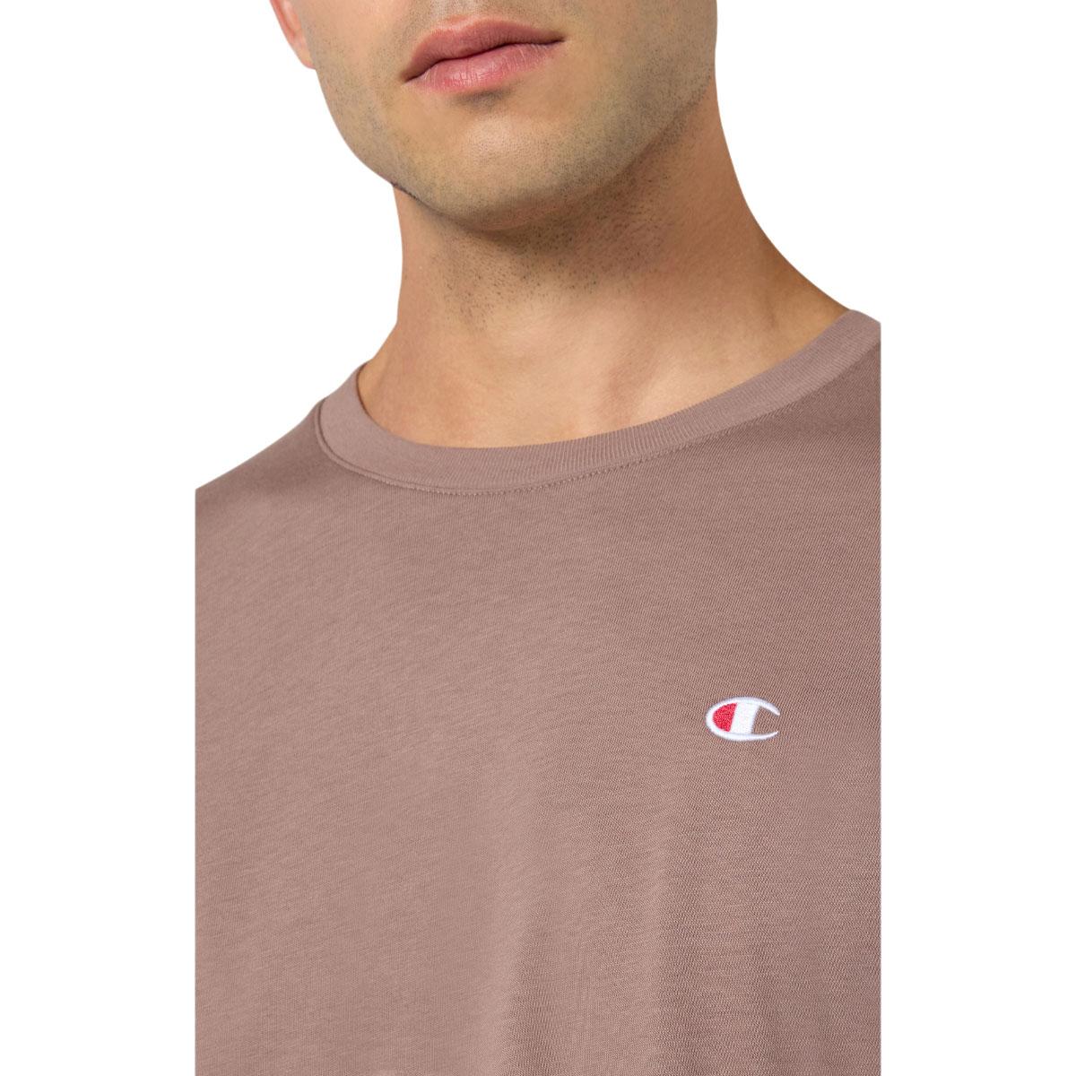 Champion Crewneck Langermet T-skjorte Herre Light Terracotta