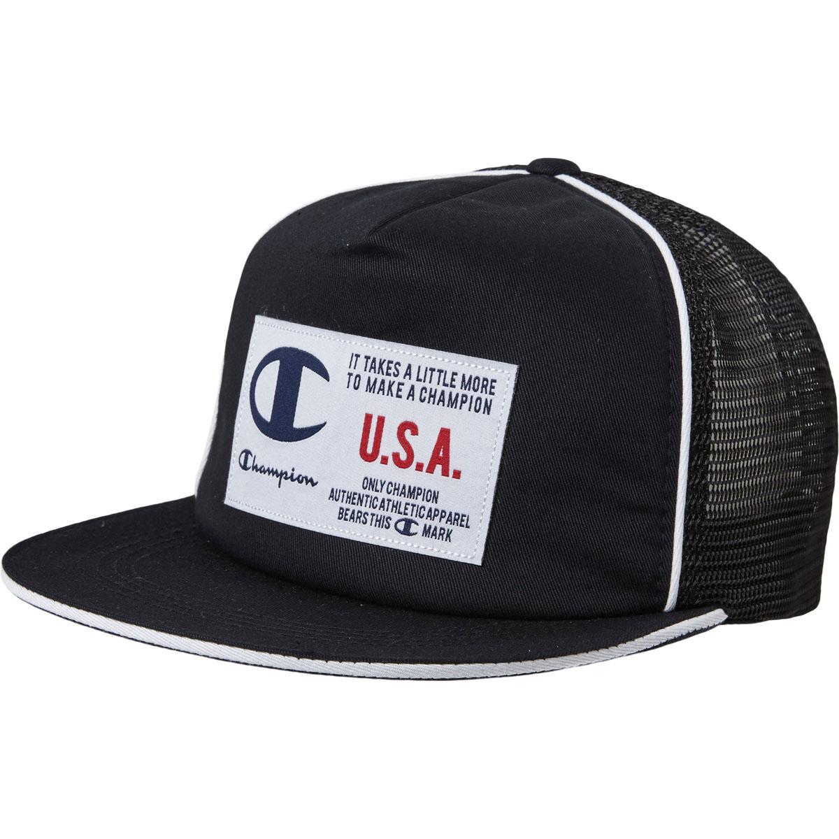 Champion Basketball Snapback Cap Black Beauty