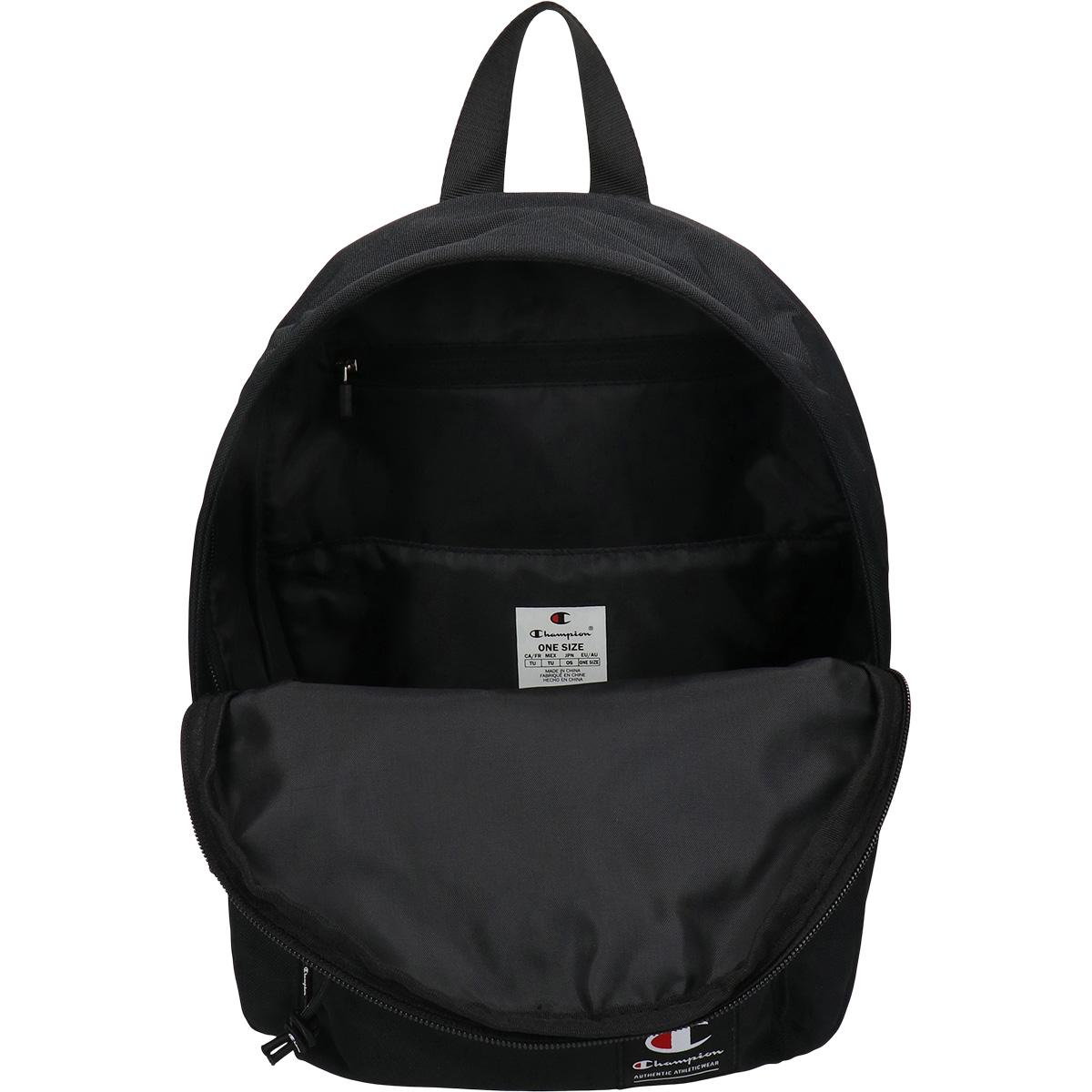 Champion Jacquard Label II Small Ryggsekk Black Beauty