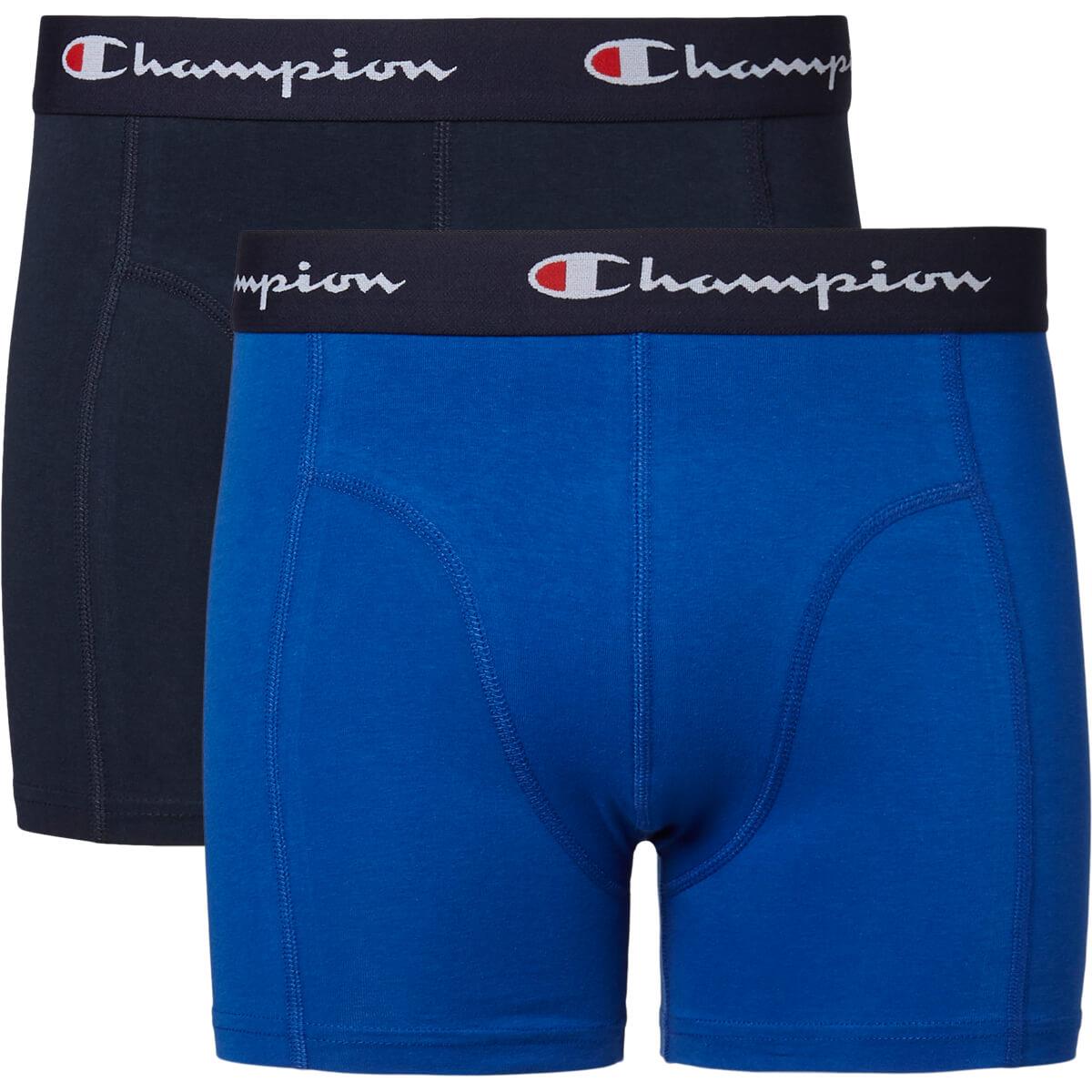 Champion 2-Pack Boxershorts Herre Princess Blue