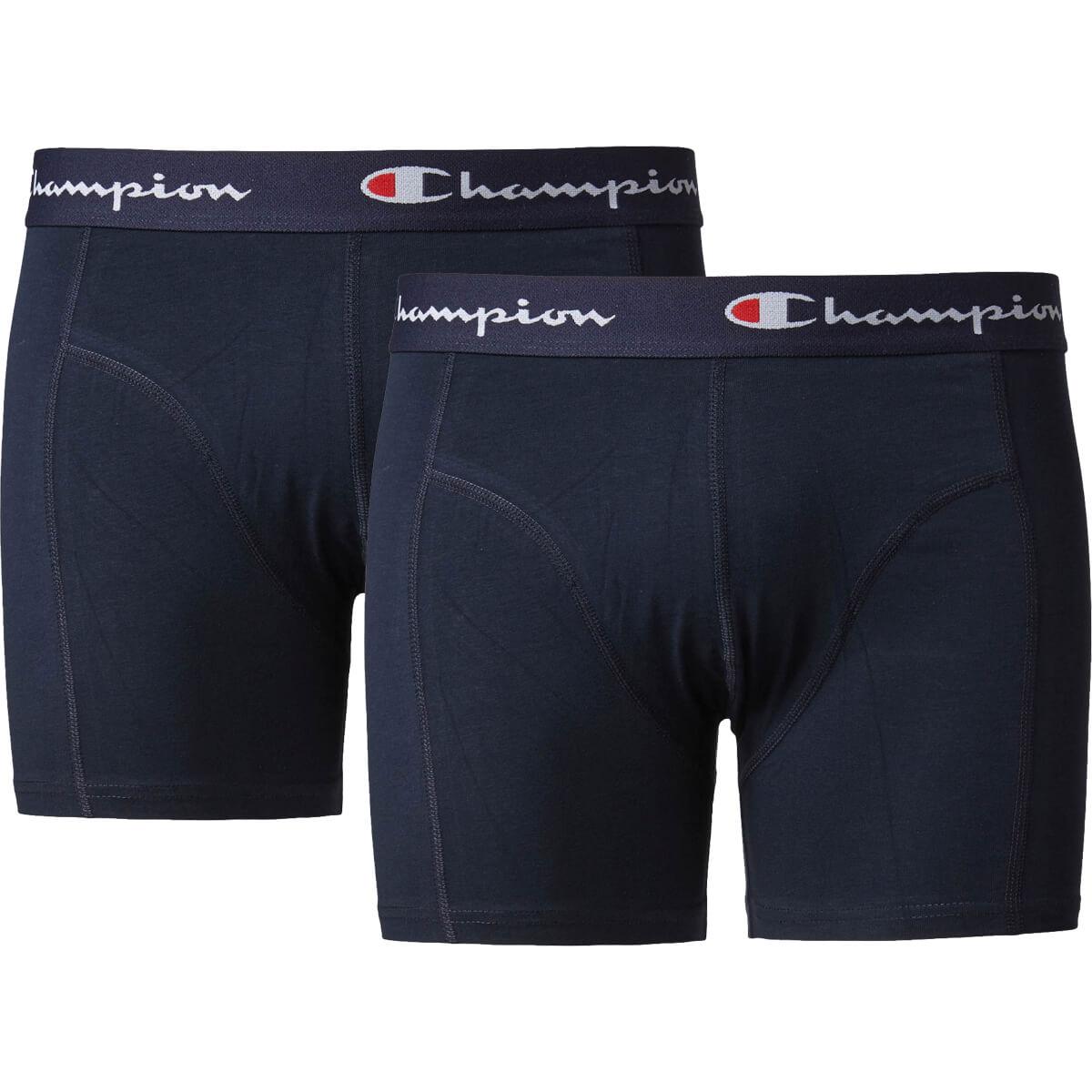 Champion 2-Pack Boxershorts Herre Sky Captain