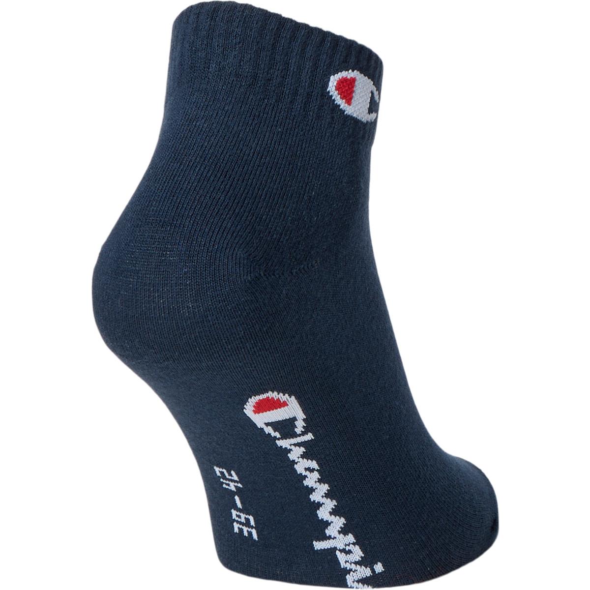 Champion 3-Pack Ankelstrømper Fuchsia Pink