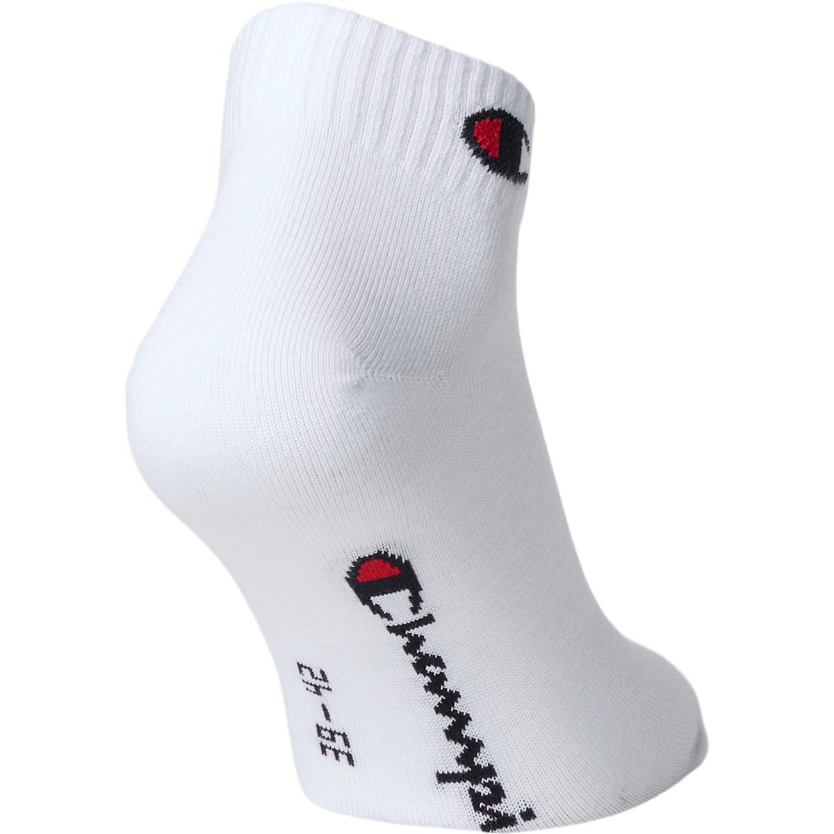 Champion 3-Pack Ankelstrømper Fuchsia Pink