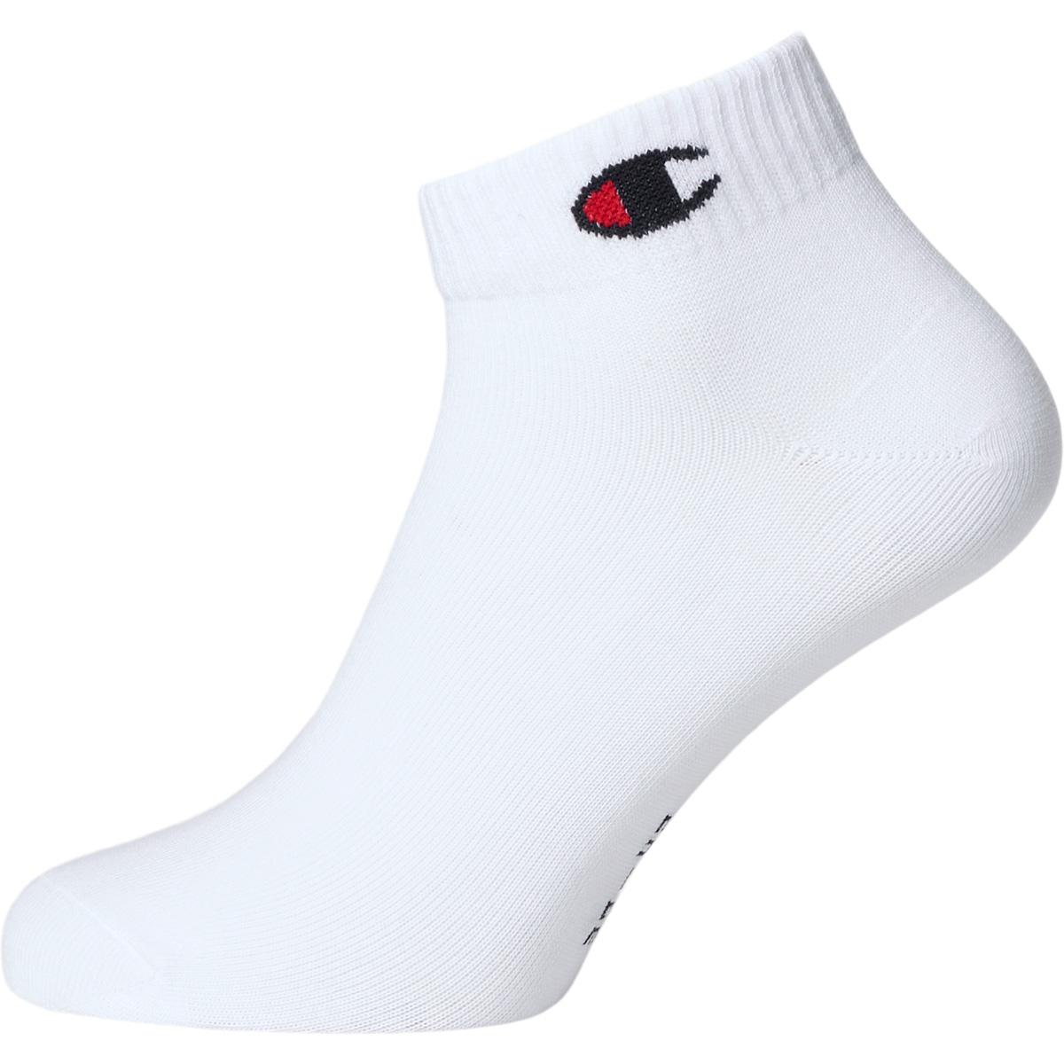Champion 3-Pack Ankelstrømper White