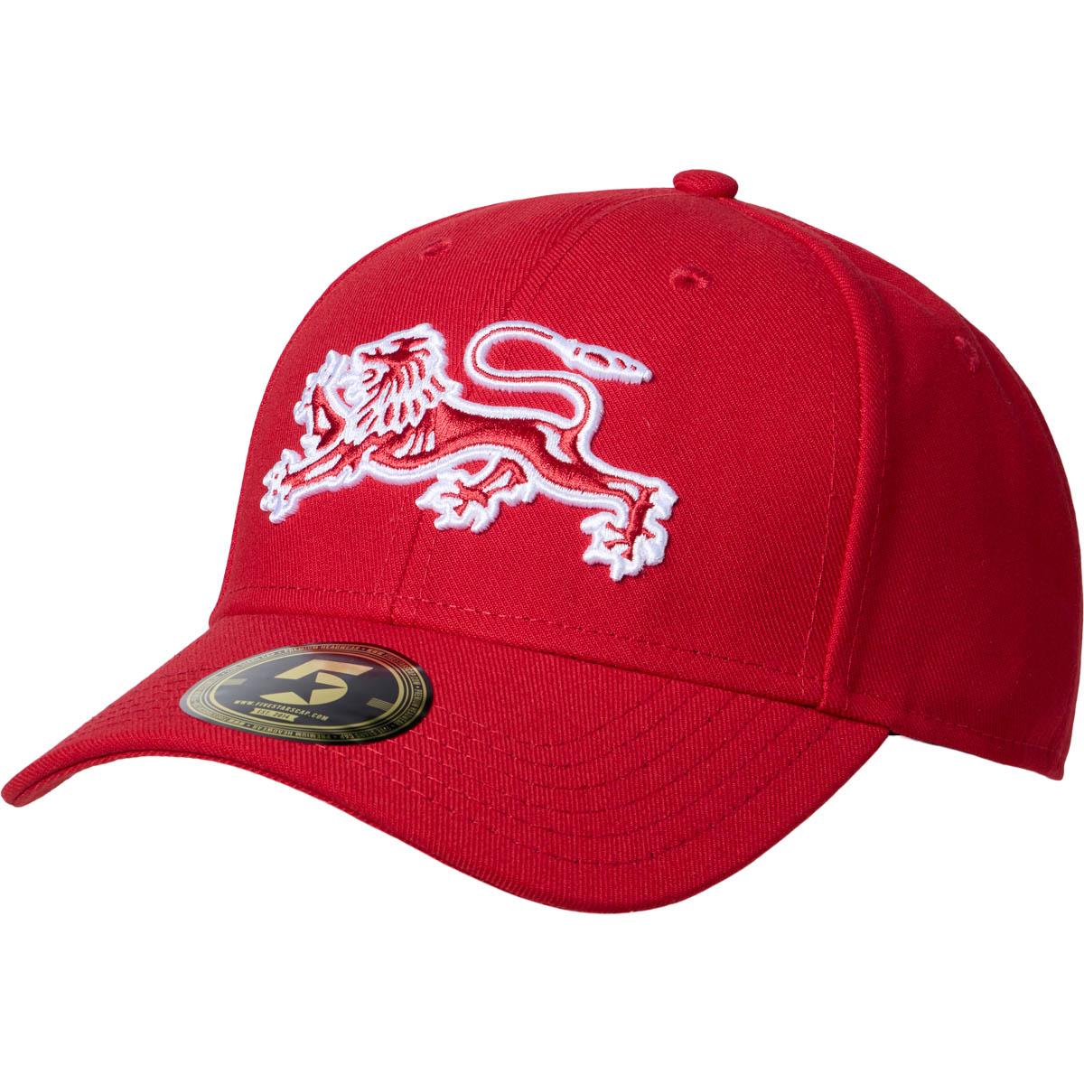 Dansk Ishockey Snapback Cap Red