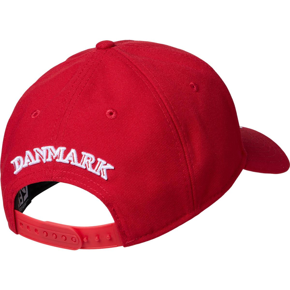 Dansk Ishockey Snapback Cap Red