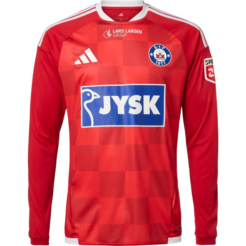 Silkeborg IF 26/27 Langærmet Hjemmebanetrøje